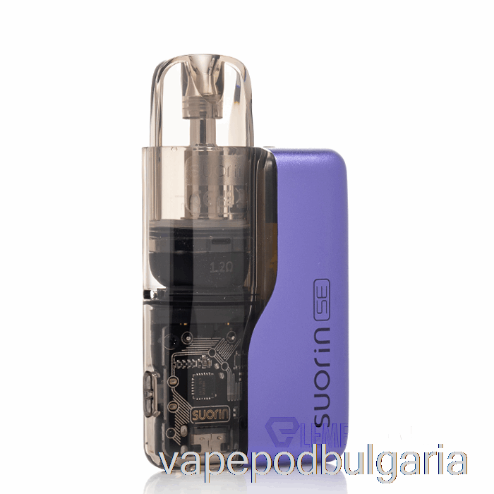 Vape 10000 Дръпки Suorin Se 15w Pod System Iris Purple